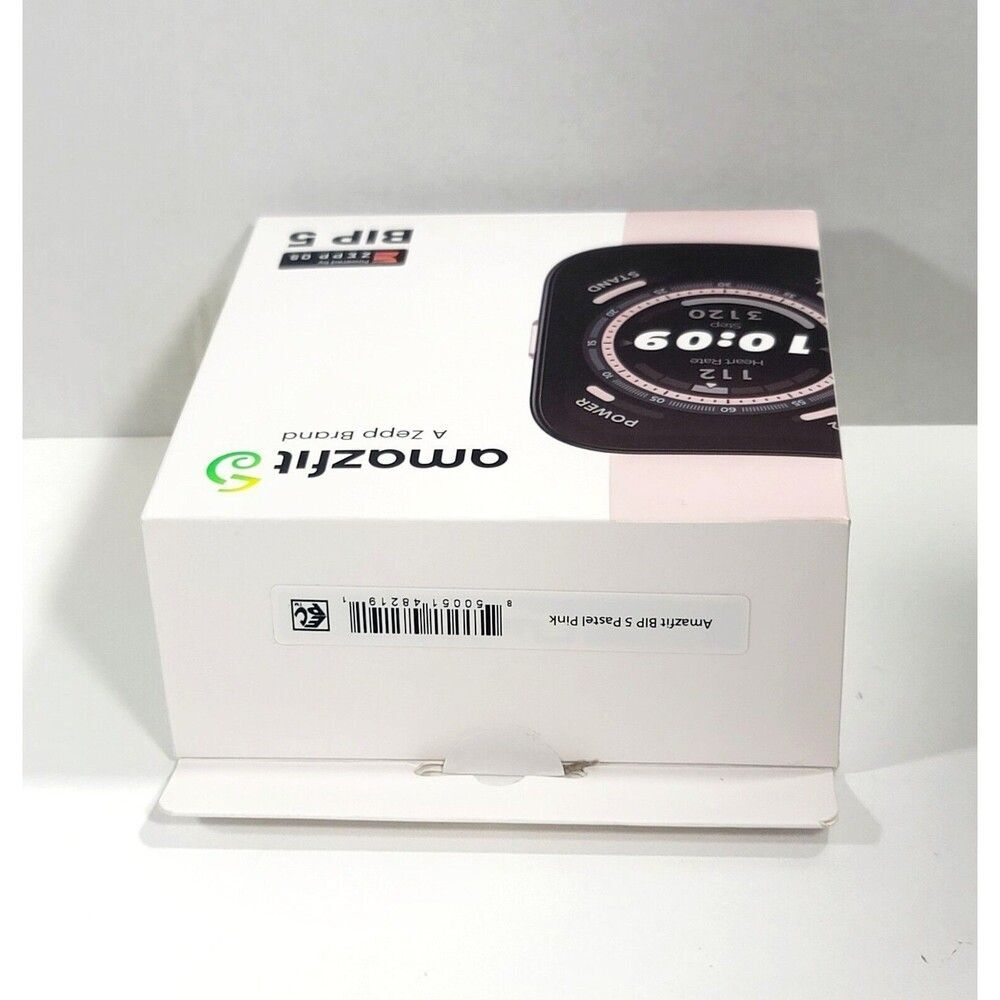 Amazfit Bip 5 Smart Watch 1.91" Large Screen Bluetooth Calling A2215 Pink SEALED - Picture 10 of 12